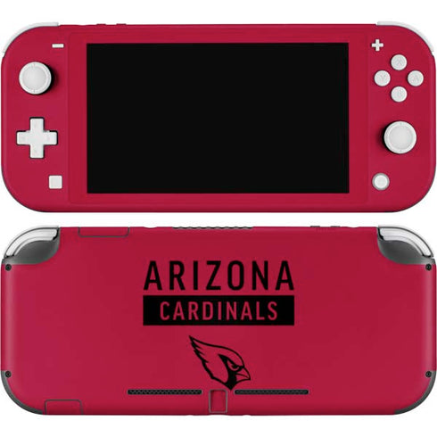 NFL Arizona Cardinals Red Performance Series Nintendo Switch Lite Skin